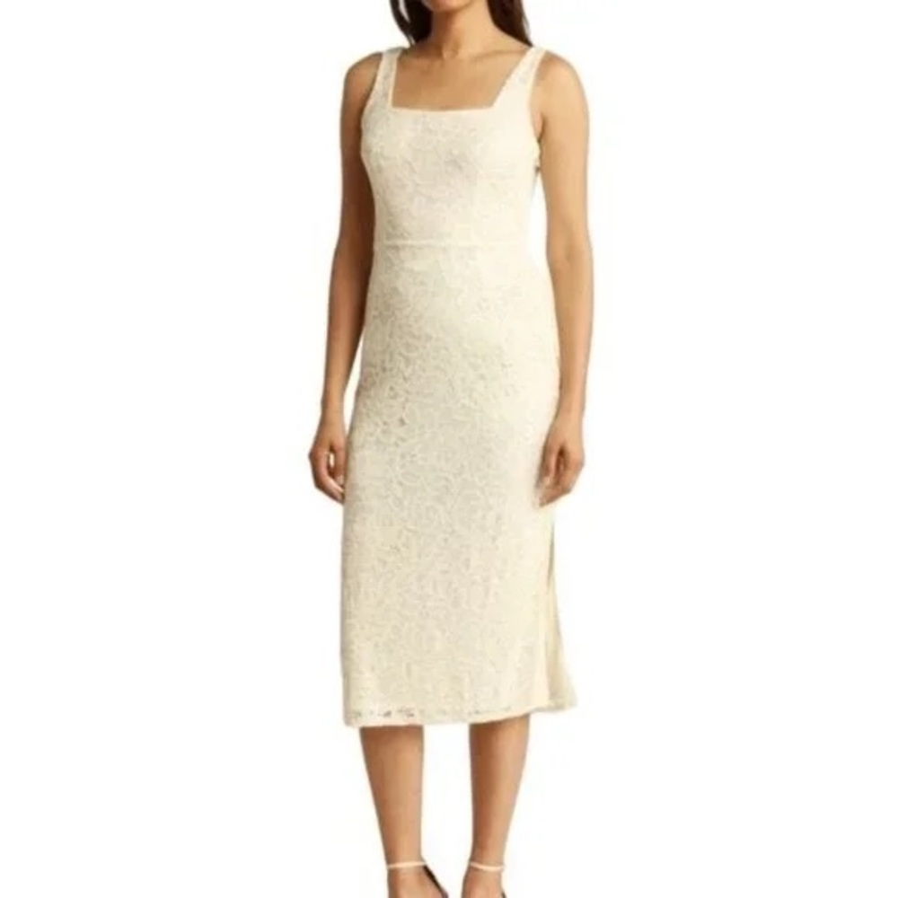 Sam Edelman Cream Midi Dress